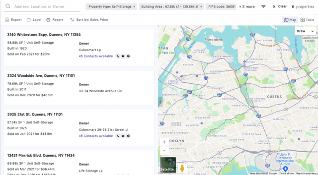 Commercial Real Estate Comps | Reonomy Resources