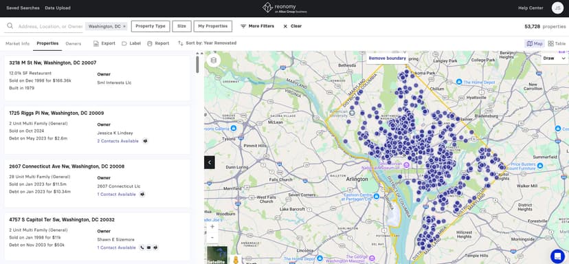 Reonomy Reonomy | Commercial Real Estate Data & Property Owner Lookup